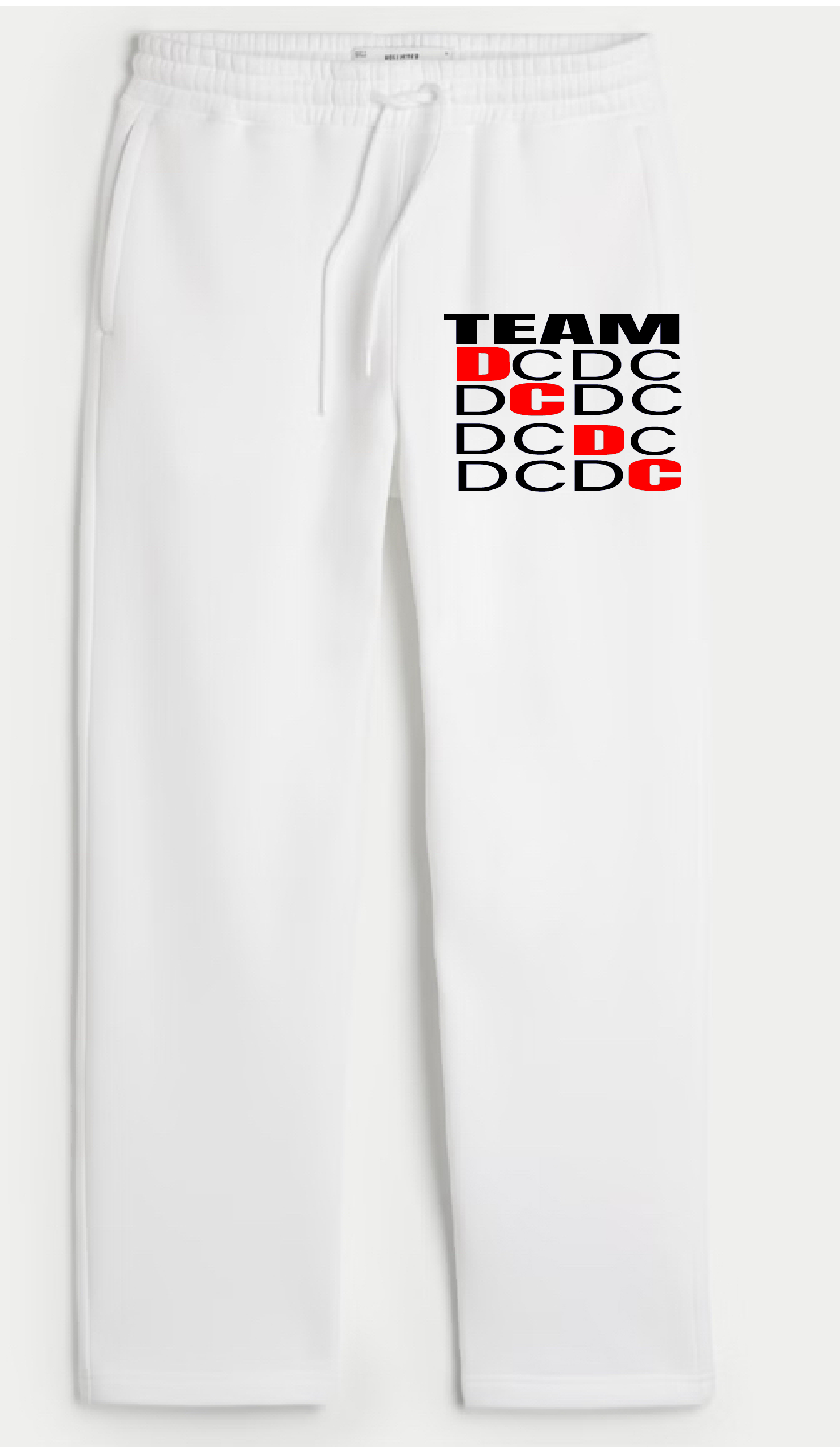 DCDC White Sweatpants